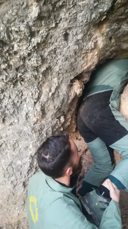 Investigan los huesos encontrados por espeleólogos del Alto Guadalquivir Investigan los huesos encontrados por espeleólogos del Alto Guadalquivir