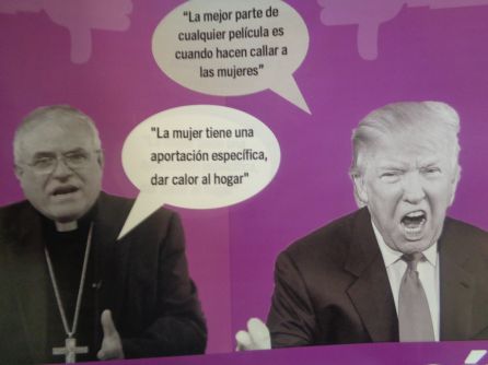Vista parcial del cartel de IU Vista parcial del cartel de IU