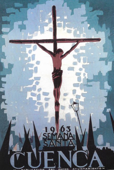 Cartel de Alfonso Cabañas para la Semana Santa de 1963. Cartel de Alfonso Cabañas para la Semana Santa de 1963.