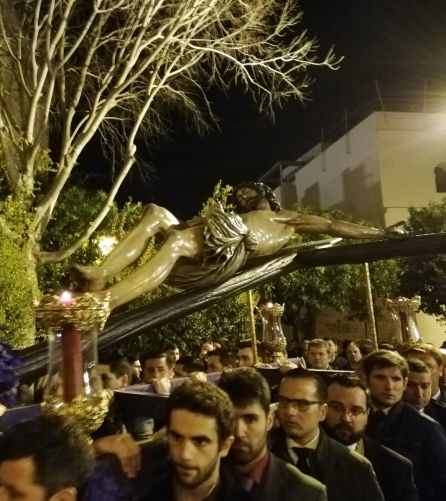 El Cristo de las Cinco Llagas en su vía crucis del Miércoles de Ceniza El Cristo de las Cinco Llagas en su vía crucis del Miércoles de Ceniza