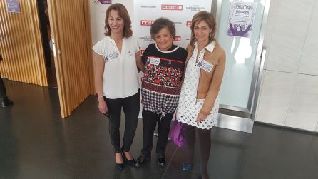 Cristina Almeida, en el acto de CCO Albacete Cristina Almeida, en el acto de CCO Albacete