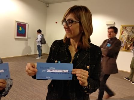 La alcaldesa de Aranda, Raquel González, insistió ante los europarlamentarios españoles en la necesidad de la reapertura del tren Madrid-Aranda-Burgos La alcaldesa de Aranda, Raquel González, insistió ante los europarlamentarios españoles en la necesidad de la reapertura del tren Madrid-Aranda-Burgos
