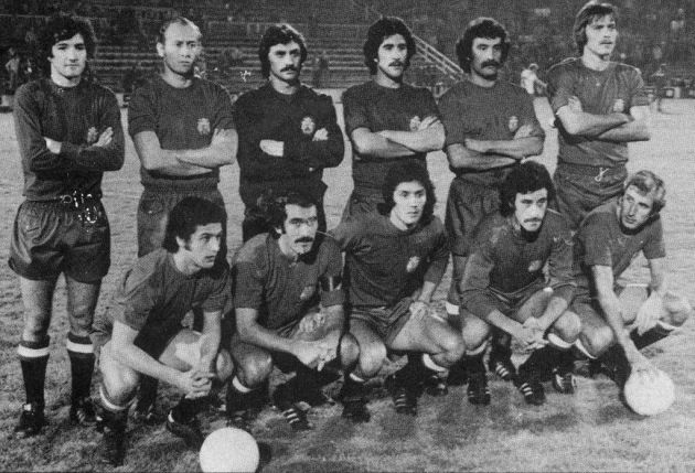Once titular de España en el último partido oficial de la selección disputado en Cataluña Once titular de España en el último partido oficial de la selección disputado en Cataluña