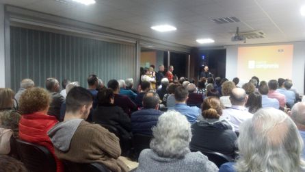 Intervención de Fran Ferri, en la presentación de Compromís per Dénia. Intervención de Fran Ferri, en la presentación de Compromís per Dénia.