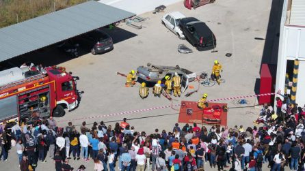 Jornada de puertas abiertas del parque comarcal de bomberos Jornada de puertas abiertas del parque comarcal de bomberos