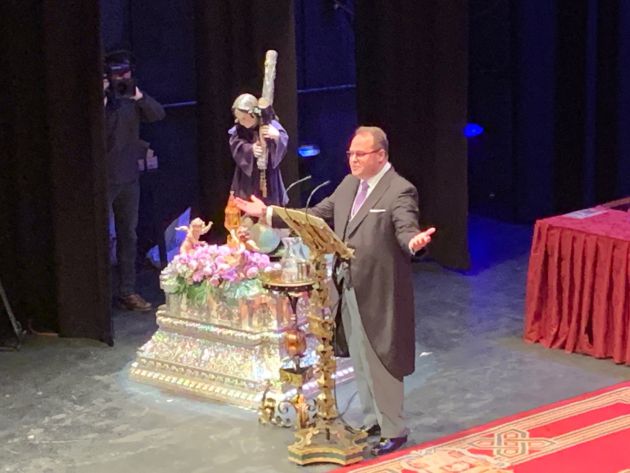 Álvaro Barea pregona la Semana Santa de Granada 2019 Álvaro Barea pregona la Semana Santa de Granada 2019