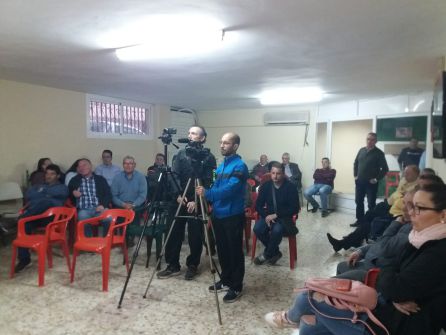 Público asistente a la asamblea de presentación Público asistente a la asamblea de presentación