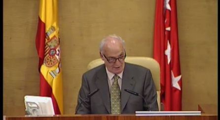 El expresidente de la Asamblea de Madrid, Jose Ignacio Echeverría El expresidente de la Asamblea de Madrid, Jose Ignacio Echeverría