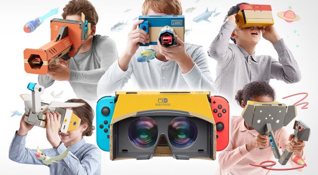 El kit VR de NIntendo Labo y sus posibilidades El kit VR de NIntendo Labo y sus posibilidades