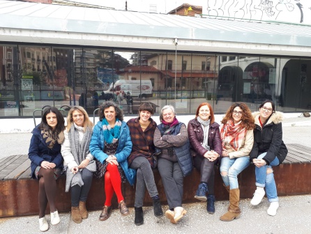 Asistentes primera asamblea de la Asociación de periodistas feministas de Castilla y León, en Espacio Vías (León) Asistentes primera asamblea de la Asociación de periodistas feministas de Castilla y León, en Espacio Vías (León)
