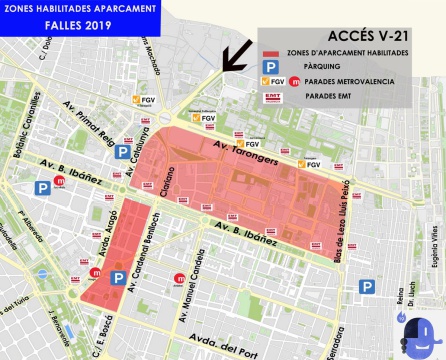 Cómo llegar y moverte por Valencia en Fallas Cómo llegar y moverte por Valencia en Fallas