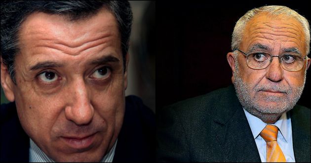 Zaplana y Cotino, a los pies de los caballos Zaplana y Cotino, a los pies de los caballos