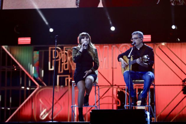 Rozalén y Pedro Guerra. Rozalén y Pedro Guerra.