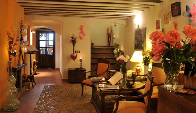Interior de este hotel rural de Caracenilla. Interior de este hotel rural de Caracenilla.