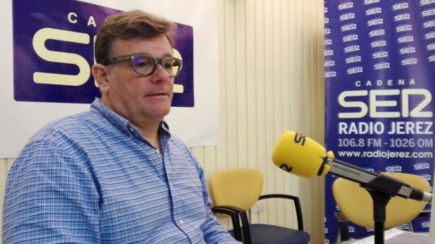 Christian Harhoff, en los estudios de Radio Jerez durante su intervención en "Abocallena" Christian Harhoff, en los estudios de Radio Jerez durante su intervención en "Abocallena"