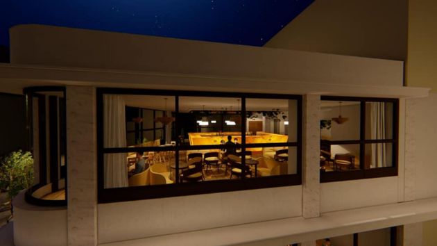 Segunda planta de la nueva cafetería La Vega Segunda planta de la nueva cafetería La Vega