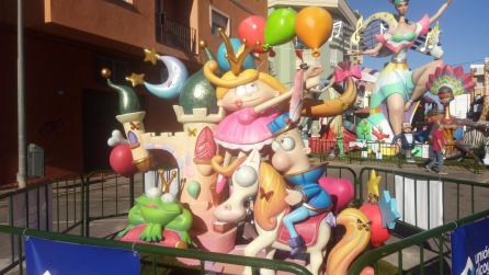 Falla Infantil de Darrere del Castell. Falla Infantil de Darrere del Castell.