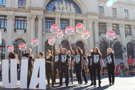 Protesta contra los toros Protesta contra los toros