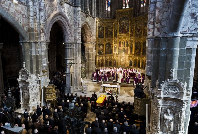 Funeral de Adolfo Suárez en la Catedral de Ávila Funeral de Adolfo Suárez en la Catedral de Ávila