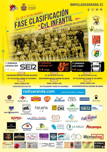 Cartel promocional del sector infantil que comienza en Aranda de Duero. Cartel promocional del sector infantil que comienza en Aranda de Duero.