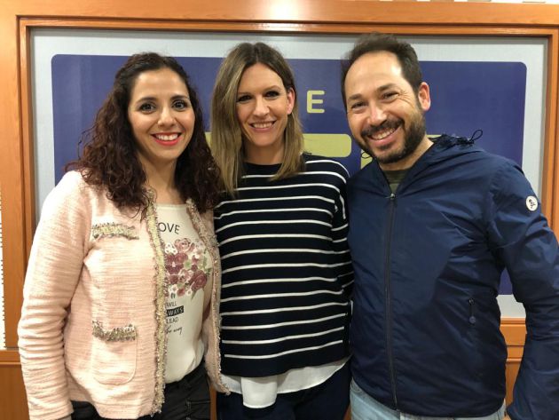 Patricia Huertas, Lola Alcántara y Jacinto Molero. Patricia Huertas, Lola Alcántara y Jacinto Molero.