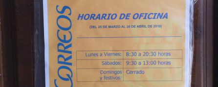 Correos amplía su horario en Andújar para atender los trámites del voto por correspondencia Correos amplía su horario en Andújar para atender los trámites del voto por correspondencia