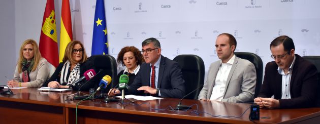 Acto de presentación de las jornadas con la Junta de Comunidades de Castilla-La Mancha como patrocinador. Acto de presentación de las jornadas con la Junta de Comunidades de Castilla-La Mancha como patrocinador.