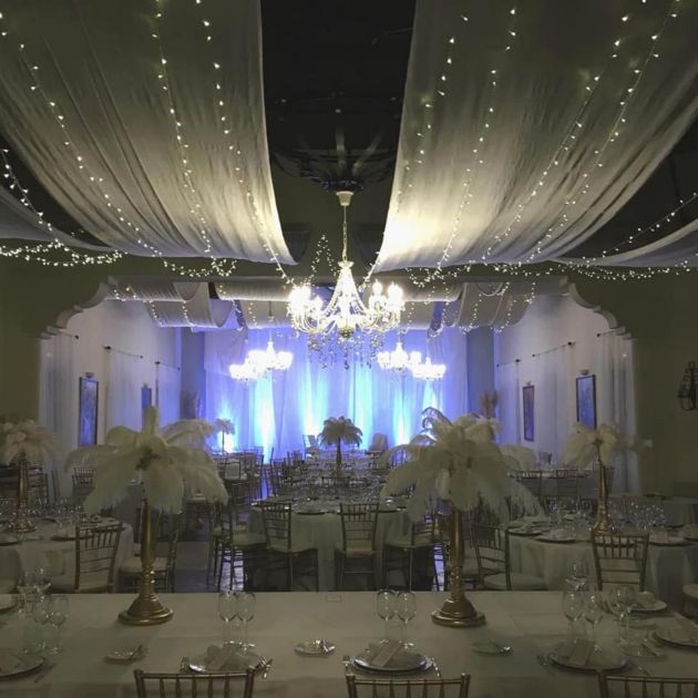Espectacular decoración de boda ambientada en los años veinte de Coral Leyton Espectacular decoración de boda ambientada en los años veinte de Coral Leyton