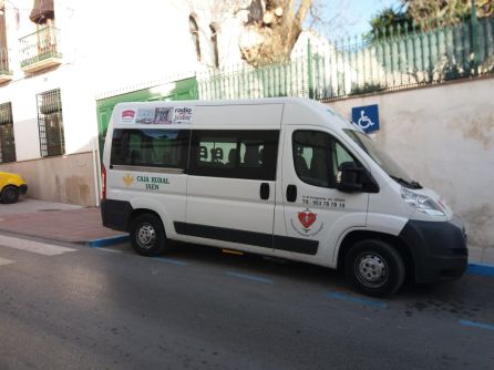 Vehículo adaptado, adquirido por la Asociación Vehículo adaptado, adquirido por la Asociación