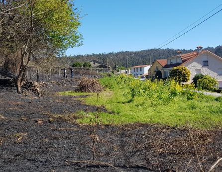 Estabilizado el incendio de Rianxo que calcinó 850 hectáreas de monte Estabilizado el incendio de Rianxo que calcinó 850 hectáreas de monte