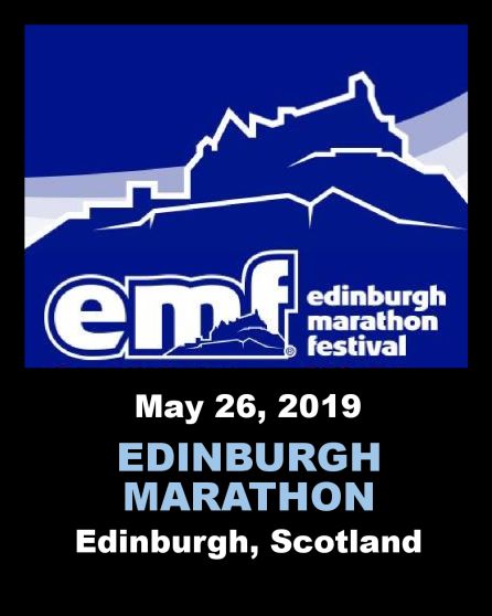 Cartel del medio maratón de Edimburgo Cartel del medio maratón de Edimburgo
