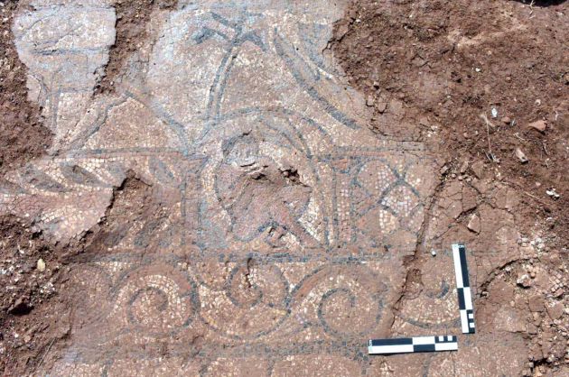 Otra de las escenas ilustrativas localizadas en el yacimiento romano de Terrinches (Ciudad Real) Otra de las escenas ilustrativas localizadas en el yacimiento romano de Terrinches (Ciudad Real)