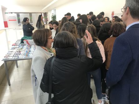 300 alumnos de institutos de Ponferrada conocen las opciones de la ULE 300 alumnos de institutos de Ponferrada conocen las opciones de la ULE