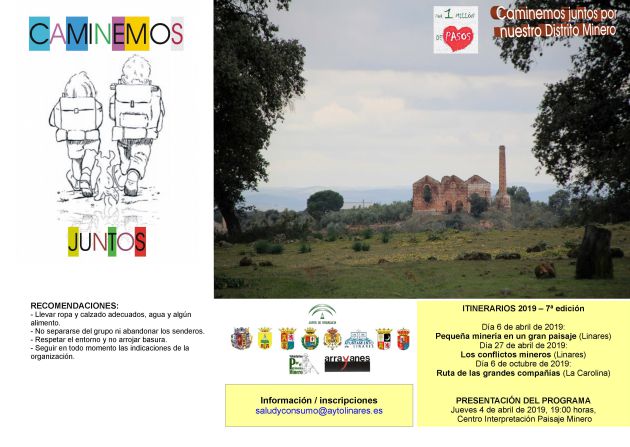 Tríptico VII edición "Caminemos juntos por nuestro distrito minero". Tríptico VII edición "Caminemos juntos por nuestro distrito minero".