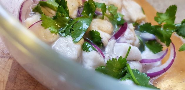 Cebiche de rap. Refrescant Cebiche de rap. Refrescant