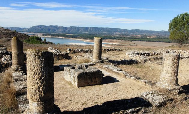 Ruinas de Ercávica en Cañaveruelas (Cuenca). Ruinas de Ercávica en Cañaveruelas (Cuenca).