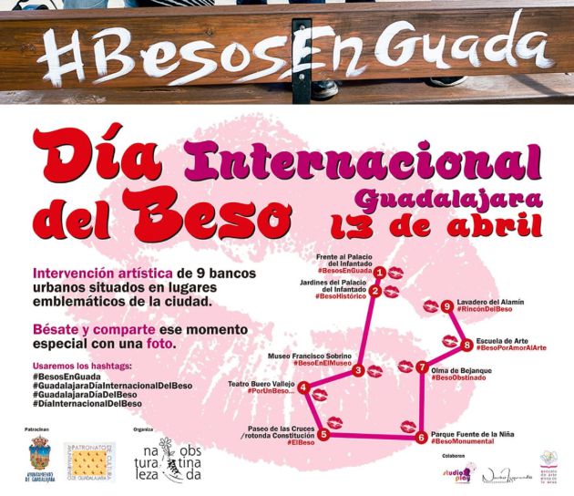 Guadalajara contará este sábado con una 'Ruta de los Besos': Guadalajara contará este sábado con una 'Ruta de los Besos' Guadalajara contará este sábado con una 'Ruta de los Besos': Guadalajara contará este sábado con una 'Ruta de los Besos'