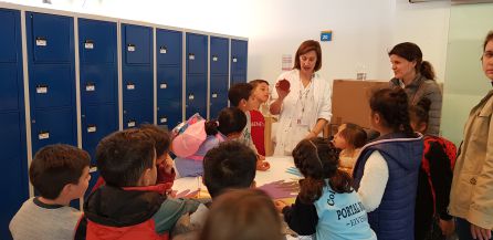 Algunos de los alumnos que han participado en los talleres Algunos de los alumnos que han participado en los talleres