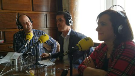 Juanjo Hernandez, Pedro Navarro y Sara Fernández Juanjo Hernandez, Pedro Navarro y Sara Fernández