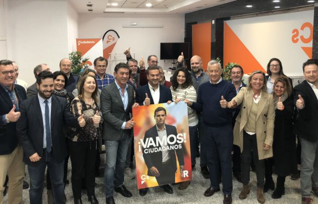 Acto de Ciudadanos en su sede. Acto de Ciudadanos en su sede.