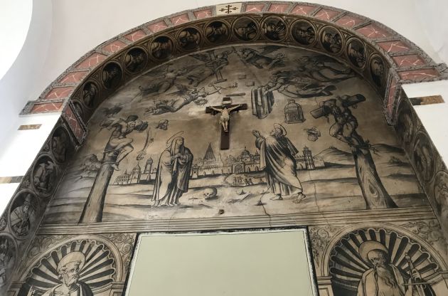 Las pinturas de la sacristía de la Iglesia de la Asunción de Valdepeñas (Ciudad Real) Las pinturas de la sacristía de la Iglesia de la Asunción de Valdepeñas (Ciudad Real)