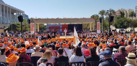 Joan Ribó en su discurso Joan Ribó en su discurso