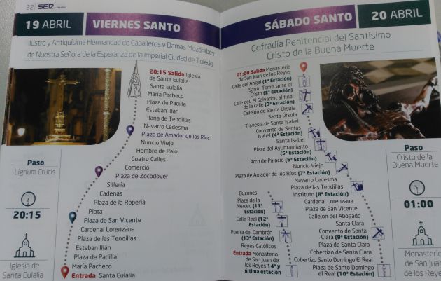 Sigue toda la Semana Santa con la guía de SER Toledo Sigue toda la Semana Santa con la guía de SER Toledo