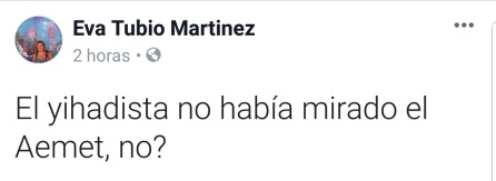 La concejala de Cultura de Cádiz bromea sobre los planes de atentado en Sevilla La concejala de Cultura de Cádiz bromea sobre los planes de atentado en Sevilla