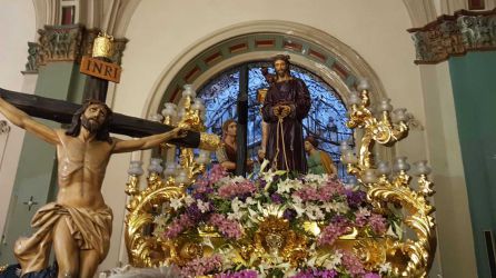 La procesión del Viernes Santo, un museo en la iglesia de Santa María de Gracia La procesión del Viernes Santo, un museo en la iglesia de Santa María de Gracia