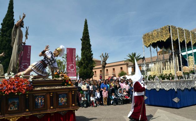 Imagen de una procesión en Almagro Imagen de una procesión en Almagro