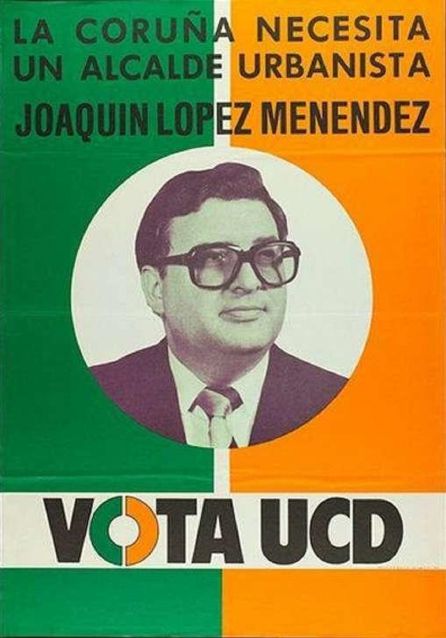 Cartel electoral de Joaquín López Menéndez Cartel electoral de Joaquín López Menéndez