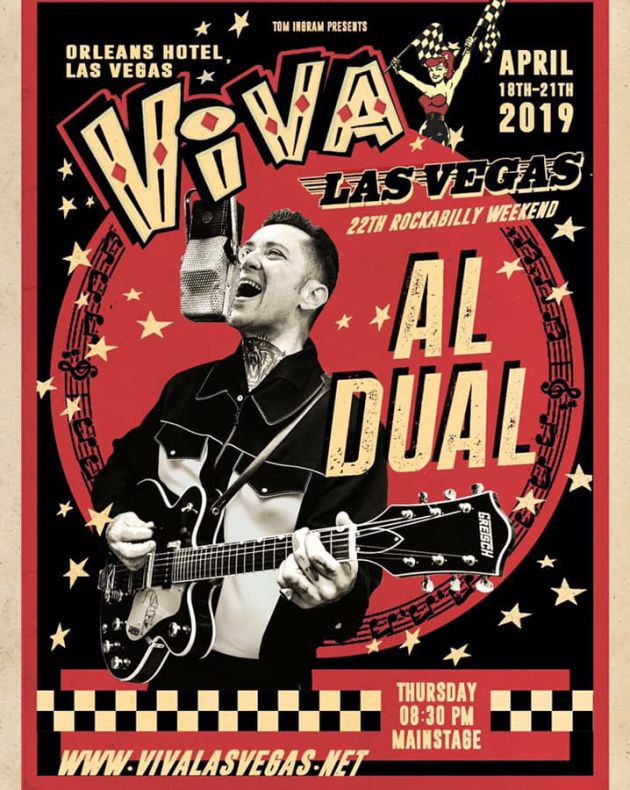 Al Dual seduce a Estados Unidos con su rockabilly en Las Vegas Al Dual seduce a Estados Unidos con su rockabilly en Las Vegas