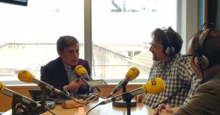 Pedro Saura defiende la moderación del PSOE frente al extremismo de la derecha Pedro Saura defiende la moderación del PSOE frente al extremismo de la derecha