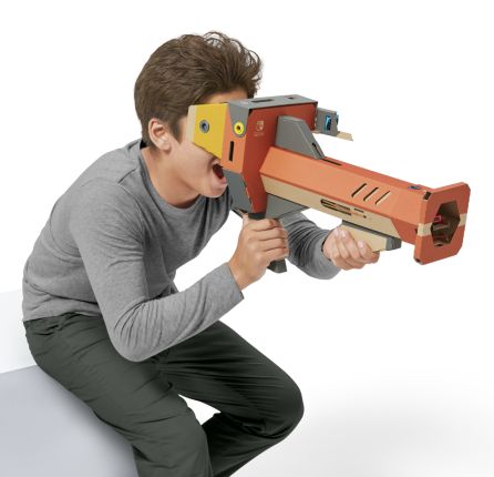 El desintegrador de Nintendo Labo Kit de VR El desintegrador de Nintendo Labo Kit de VR